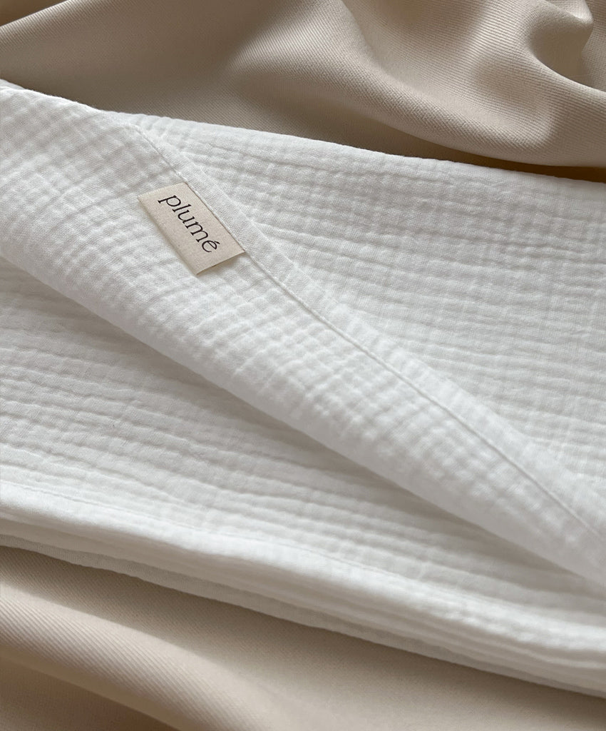 Muslin cloth 50x50 cream