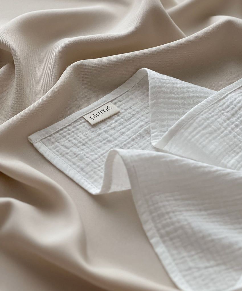 Muslin cloth 50x50 cream