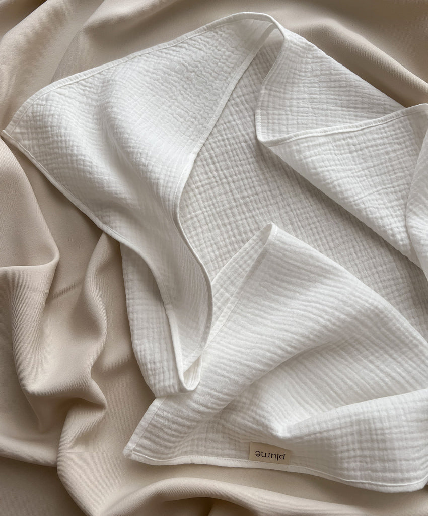 Swaddle towel 80x80 cream