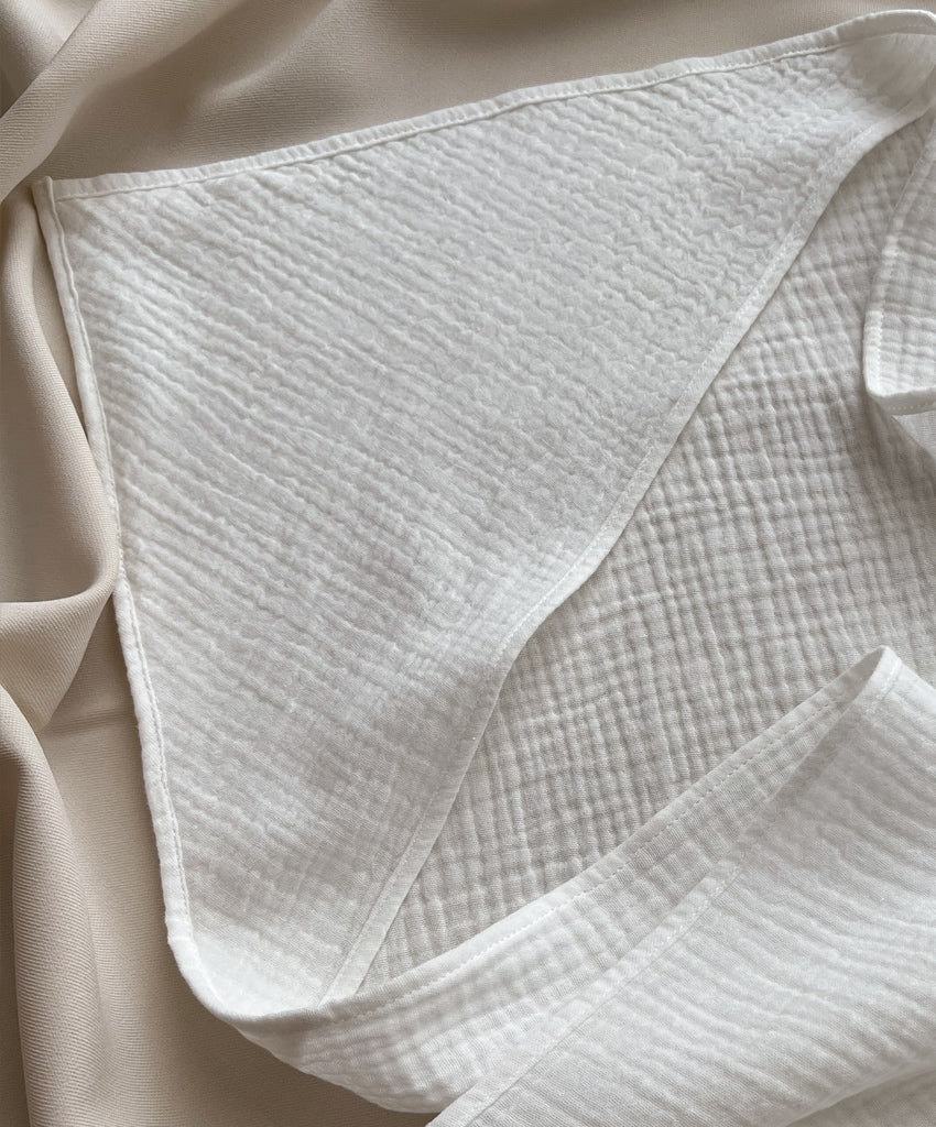 Swaddle towel 80x80 cream